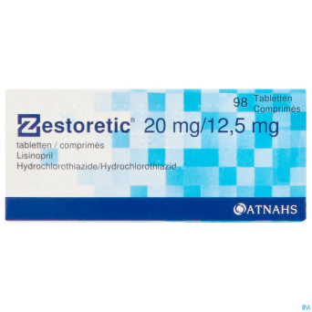 Zestoretic 20mg/12,5mg    comp 98