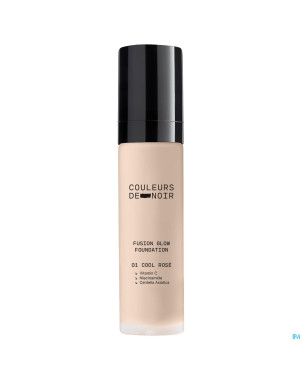 Couleurs de noir fus.glow fdt 01 c. rose 30ml