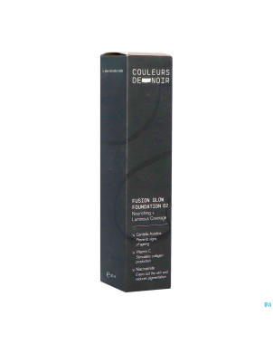 Couleurs de noir fus.glow fdt 02 c. ntrl 30ml