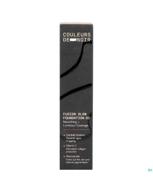 Couleurs de noir fus.glow fdt 02 c. ntrl 30ml