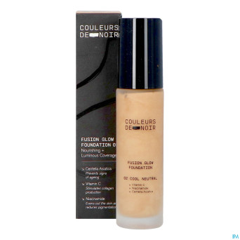 Couleurs de noir fus.glow fdt 02 c. ntrl 30ml