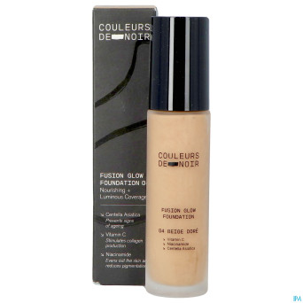 Couleurs de noir fus.glow fdt 04 b. dore 30ml