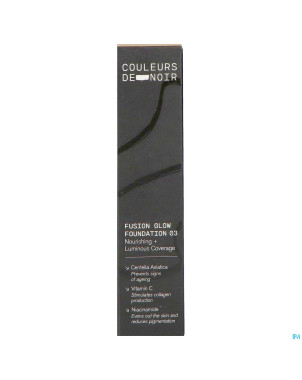 Couleurs de noir fus.glow fdt 03 b. rose 30ml