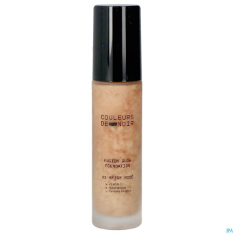 Couleurs de noir fus.glow fdt 03 b. rose 30ml