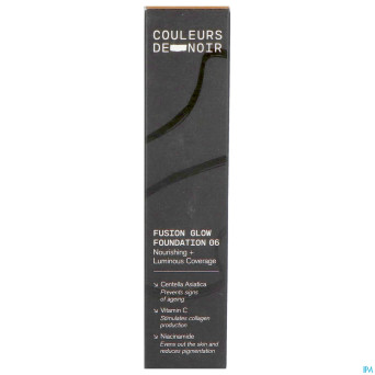 Couleurs de noir fus.glow fdt 06 w. rose 30ml