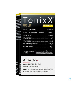 Tonixx gold    caps 180 nf