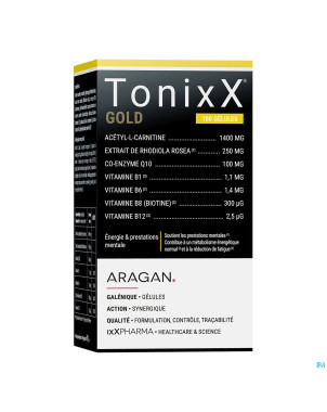 Tonixx gold    caps 180 nf
