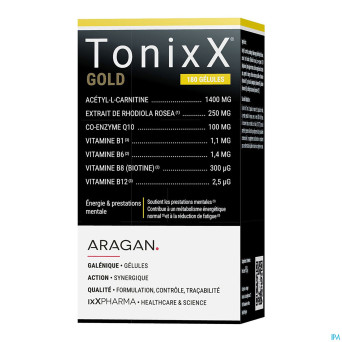 Tonixx gold    caps 180 nf