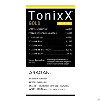 Tonixx gold    caps 180 nf
