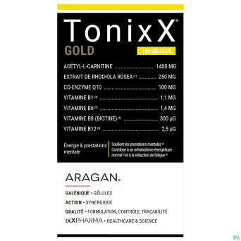 Tonixx gold    caps 180 nf