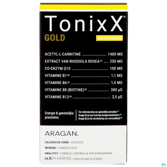 Tonixx gold    caps 180 nf