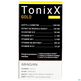 Tonixx gold    caps 180 nf