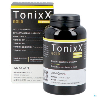Tonixx gold    caps 180 nf