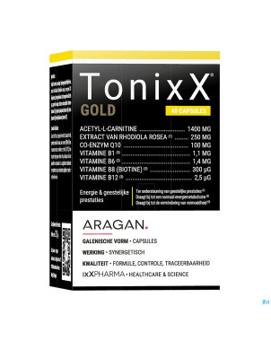 Tonixx gold    caps 40 nf