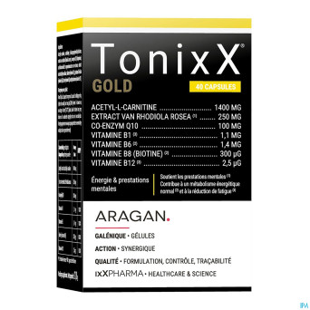 Tonixx gold    caps 40 nf