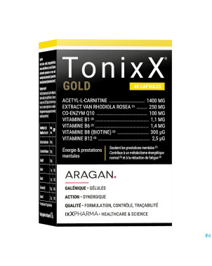 Tonixx gold    caps 40 nf