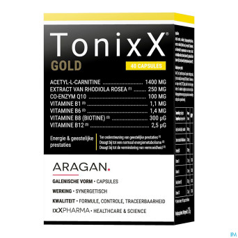 Tonixx gold    caps 40 nf