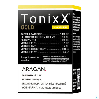 Tonixx gold    caps 40 nf
