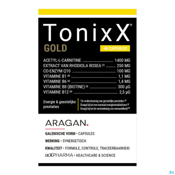 Tonixx gold    caps 40 nf