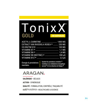 Tonixx gold    caps 40 nf
