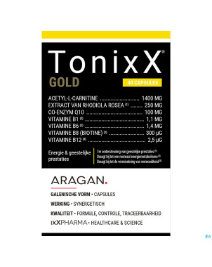 Tonixx gold    caps 40 nf