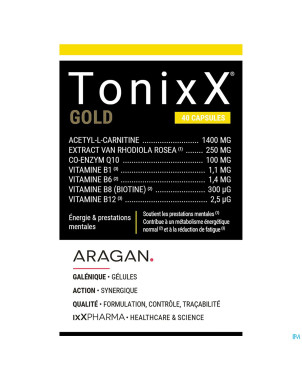 Tonixx gold    caps 40 nf
