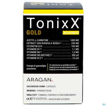 Tonixx gold    caps 40 nf