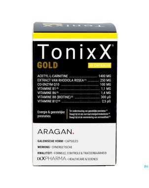 Tonixx gold    caps 40 nf