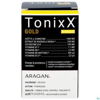 Tonixx gold    caps 40 nf