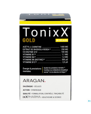 Tonixx gold    caps 40 nf