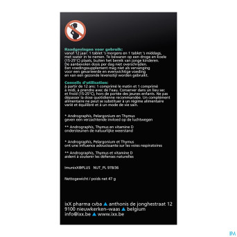 Imunixx plus    comp 42 nf