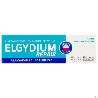 Elgydium repair gel buccal tube 15ml verv.3644960