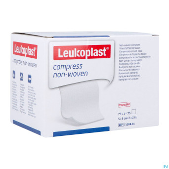 Leukoplast compress n/woven st. 5cmx5cm    75