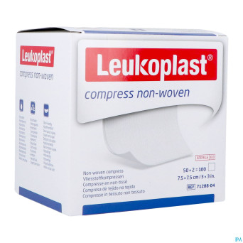 Leukoplast compress n/woven st. 7,5cmx7,5cm   50x2