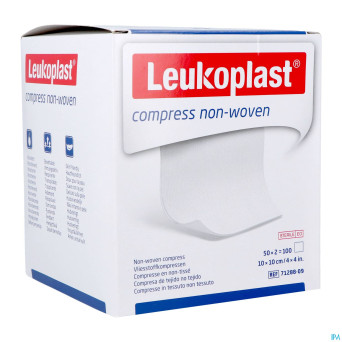 Leukoplast compress n/woven st. 10cmx10cm    50x2