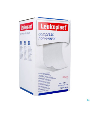 Leukoplast compress n/woven st. 10cmx20cm    50x2