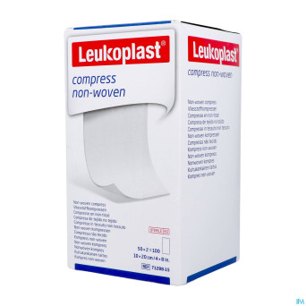 Leukoplast compress n/woven st. 10cmx20cm    50x2