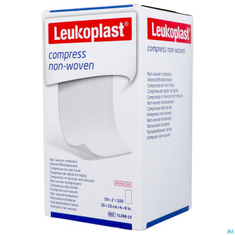 Leukoplast compress n/woven st. 10cmx20cm    50x2