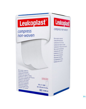 Leukoplast compress n/woven st. 10cmx20cm    50x2