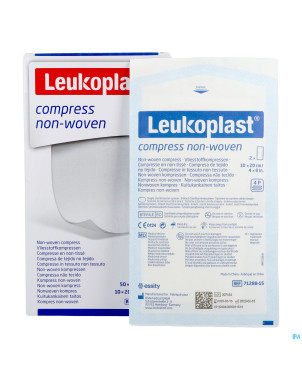 Leukoplast compress n/woven st. 10cmx20cm    50x2