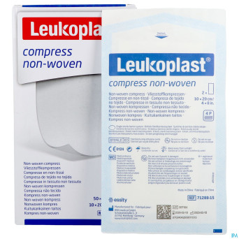 Leukoplast compress n/woven st. 10cmx20cm    50x2