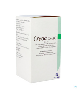 Creon 25000 gastroresist    caps 200 x 300 mg