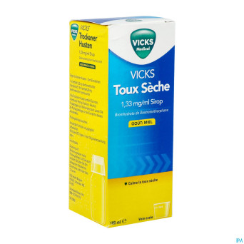 Vicks toux seche sirop    180ml
