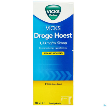 Vicks toux seche sirop    180ml