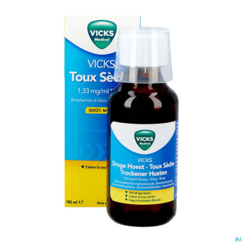 Vicks toux seche sirop    180ml