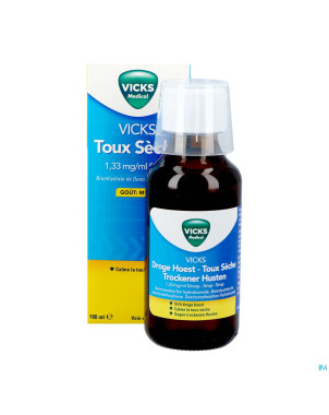 Vicks toux seche sirop    180ml