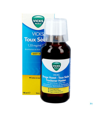 Vicks toux seche sirop    180ml