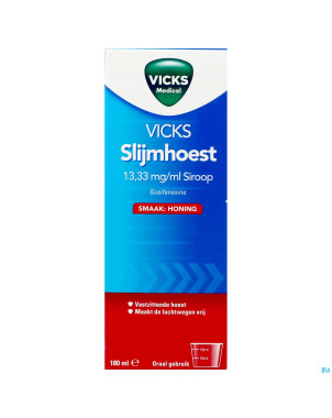 Vicks toux grasse sirop    180ml