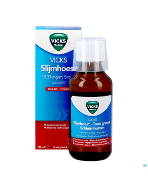 Vicks toux grasse sirop    180ml