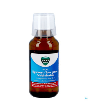 Vicks toux grasse sirop    180ml